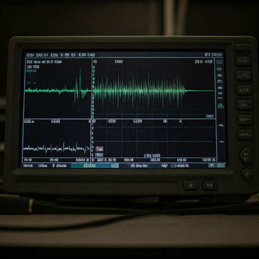 OTDR trace display